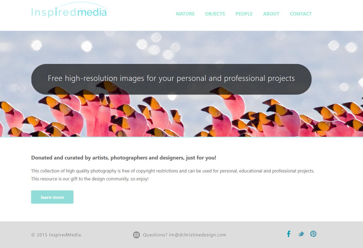 Inspired Media, in Web Design